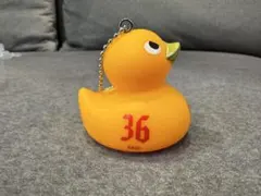 名古屋グランパス 36 HAGI ラバーダックキーホルダー