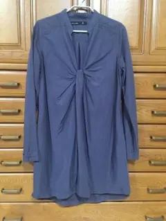 アズ ノウ アズ チュニック ワンピース シャツ フリー