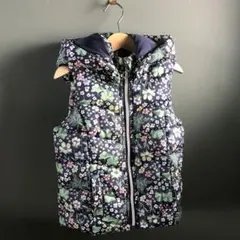 H&M花柄フードベスト/130