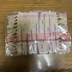 手織り風 コースター