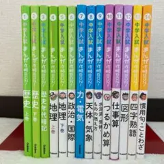 中学入試まんが攻略bon! 新装版 全14冊セット