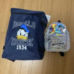 ディズニー ドナルドダック リュック　2個セット