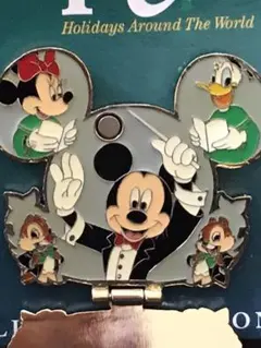 ウォルトディズニーワールド エプコット ホリデー 限定 ピン ピンバッジ