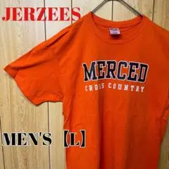 TO42【US輸入】ジャージーズ　Tシャツ【メンズL】オレンジ
