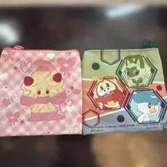 ① ポケモン　小物入れ　ポーチ　2個