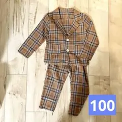 キッズ　スーツ　ジャケット　フォーマル　入園式　卒園式　100