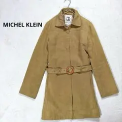 【ミッシェルクラン】M チェスターコート アウター　ベージュ　38