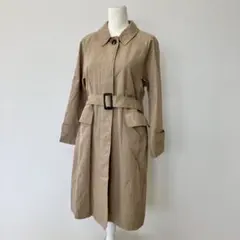 【a0898】センスオブプレイス トレンチコート ブラウン S 春コーデ