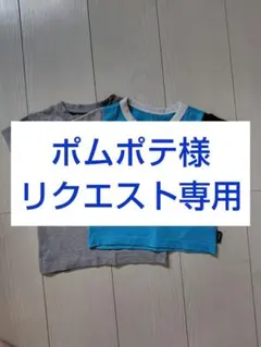 【ポムポテ様リクエスト専用】キッズ Tシャツ 6枚セット90. 80cm