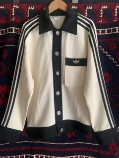 70s Adidas メタルボタン ニットジャケット ヴィンテージ 54 XL - メルカリ