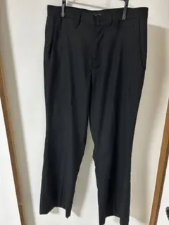 HARE リベットシャープフレアパンツ　ブラック09.L