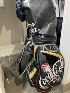 【匿名発送】ゴルフバック　Coca Cola コカコーラ