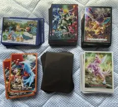 ポケモンカードセット スリーブセット　それぞれ60枚