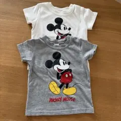 ミッキーマウス Tシャツ 2枚セット サイズ95