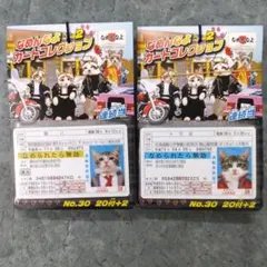 ☆新品☆　未開封　なめ猫カード　昭和レトロ　44枚
