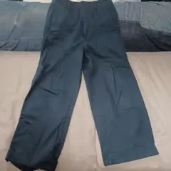 【ユニクロ イネス】コットンワイドパンツ ポケット有 67