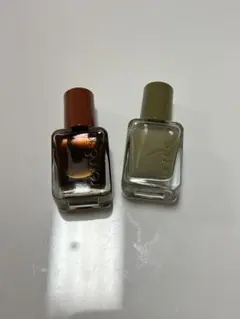 ロムアンド　ネイルカラーセット ブラウン オリーブグリーン