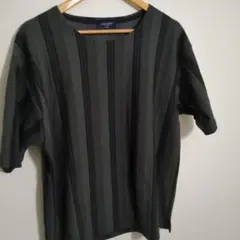 backnumber ストライプ柄半袖Tシャツ XL ビックシルエット