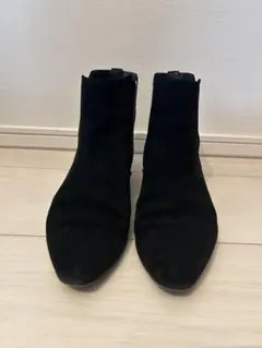 イザベルマララントエトワール　ブラック サイドゴア アンクルブーツ