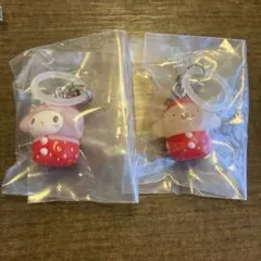 サンリオ　いちごめじるしアクセサリー　ポムポムプリン　マイメロ