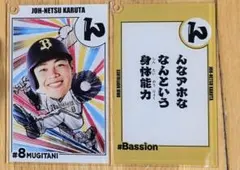 麦谷祐介 コロチャレ C賞 アクリルカード かるた柄 オリックスバファローズ