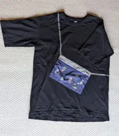 ScoLarParity 黒Tシャツ ポシェットのサムネイル