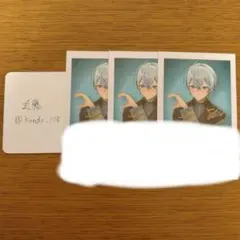 シクフォニランダムチェキ風カード第3弾【雨乃こさめ】3枚