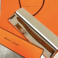 Apple Watch Hermès グルメット・ドゥブルトゥール バンド