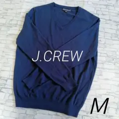 J.CREW 　ニット　メリノウール　セーター ネイビー ゆっため　メンズ