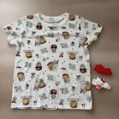 【新品】西松屋 日焼けキティTシャツ130 おまけ付