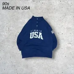 USA製90年代、DKNYスウェット》Vガゼット デカロゴ、良フェード - メルカリ