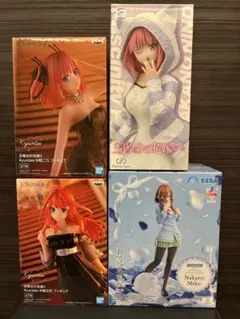 五等分の花嫁　フィギュア　4体セット