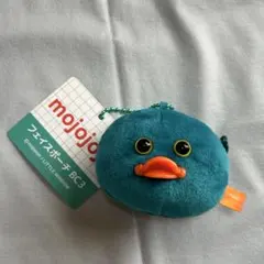 mojojojo フェイスポーチ　青アヒル