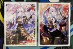 MTG 藤ちょこ×放浪皇 コマンダー プロテクター 春夏秋冬 4種 セット