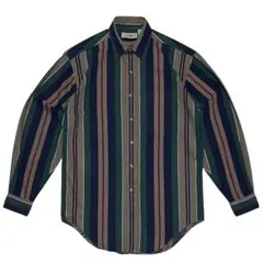 L.L.BEAN 長袖シャツ マルチストライプ 90s