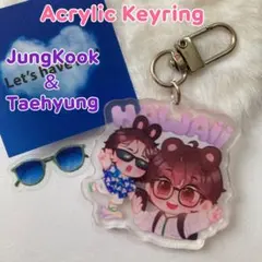 BTS グテ イラストアクリルキーホルダー②