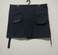 【カフェ・ガーデニングエプロン】★新品♪ラップスカート型／マチ有りポケット付き★のサムネイル