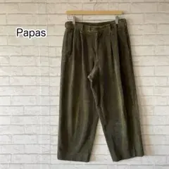 Papas パパス スラックス ワイド コットン ブラック サイズLL 日本製 2025年最新】Yahoo!オークション -パパス メンズ スラックスの