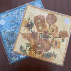 【2枚セット⭐︎】FEILER×ゴッホ ハンカチ 限定品