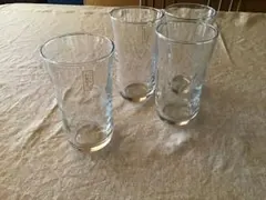 切り子グラス4つセット