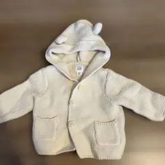 baby GAP フード付きカーディガン 6-12ヶ月