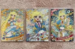 ひみつのアイプリ メロディバズリウム みつき サイン ３枚セット