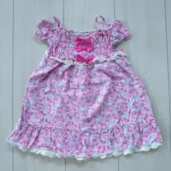 80cm 花柄ワンピース スキップランドのサムネイル
