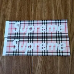 Supreme 人気バーバリ2枚セット。おまけ赤2枚付き。A