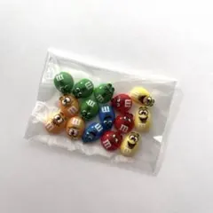 ネイルパーツ m&m's 15個セット