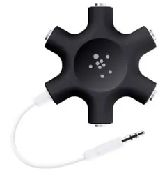 Belkin マルチイヤホンスプリッター イヤホン 分配 分岐