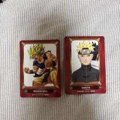 ジャンプフェア2026 アニメイト 特典カード NARUTO ドラゴンボール