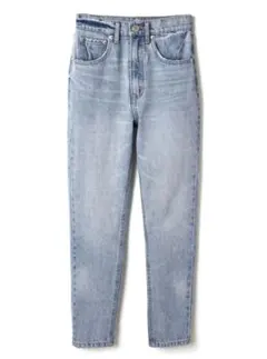 GRL グレイル ハイウエストテーパードデニムパンツ[cu157a]