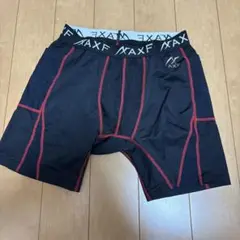 アクセフ　AXF スポーツインナー　ボクサーパンツ黒赤 ウエストＯサイズ