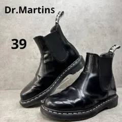 Dr.Martins ドクターマーチン　サイドゴア　ブラック　レザーブーツ